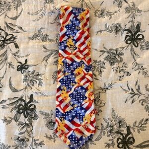 1996 Atlanta Olympics Men's Tie - American Flag Design